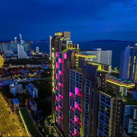 芭提雅高层海景奢华公寓the Riviera Jomtien生香家直达海滩2704 Екстер'єр фото