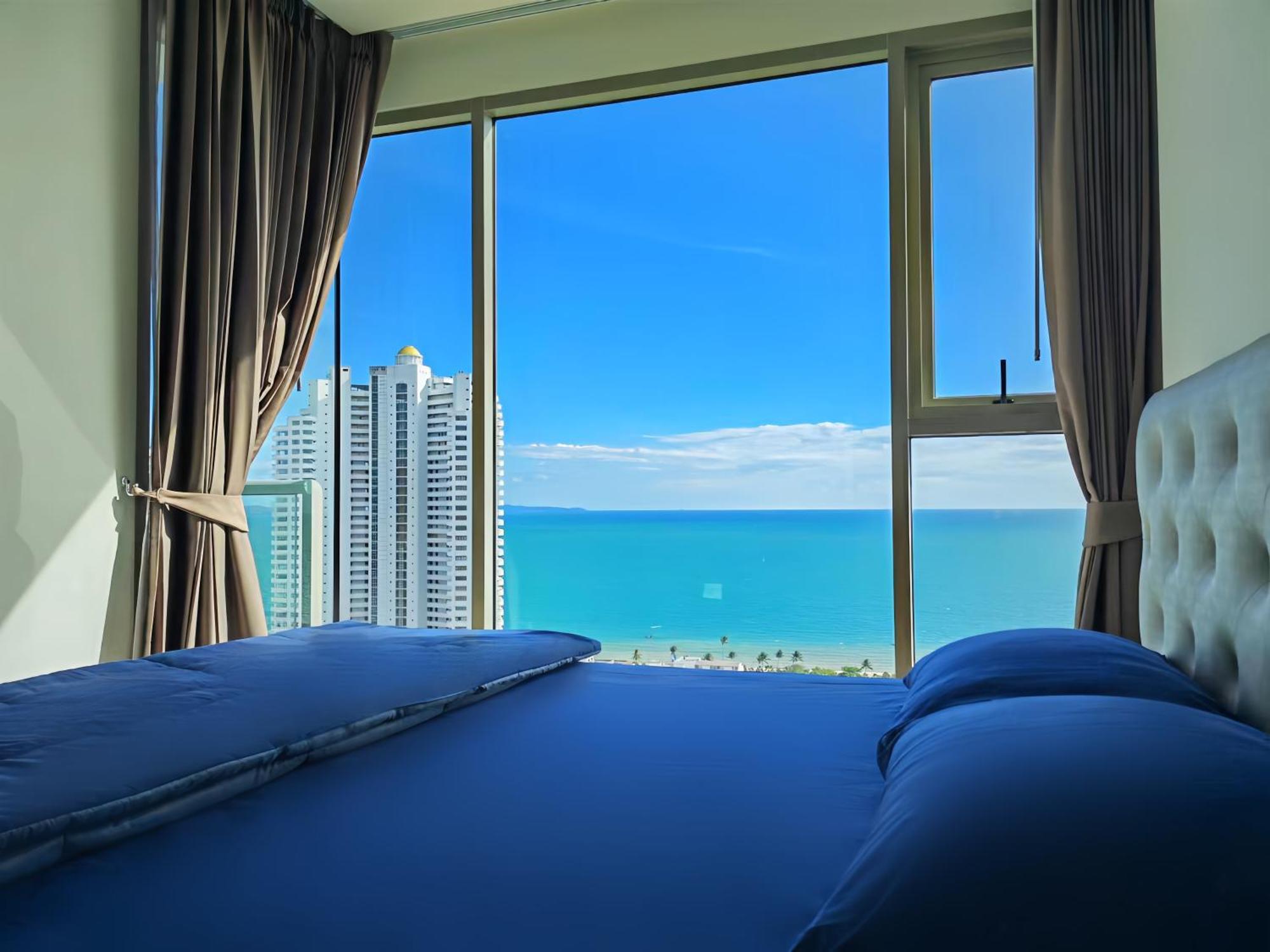 芭提雅高层海景奢华公寓the Riviera Jomtien生香家直达海滩2704 Екстер'єр фото